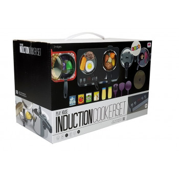 Zestaw kuchenny ze stali nierdzewnej Płyta Indukcyjna 32 elementy