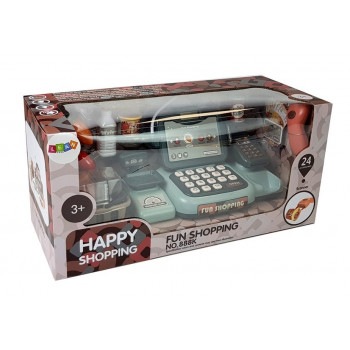 Zestaw Sklepowy Kasa z Mikrofonem Dźwiękiem Terminalem