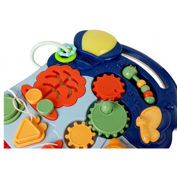 Interaktywny Pchacz Chodzik Stoliczek Panel Świeci Gra Telefon