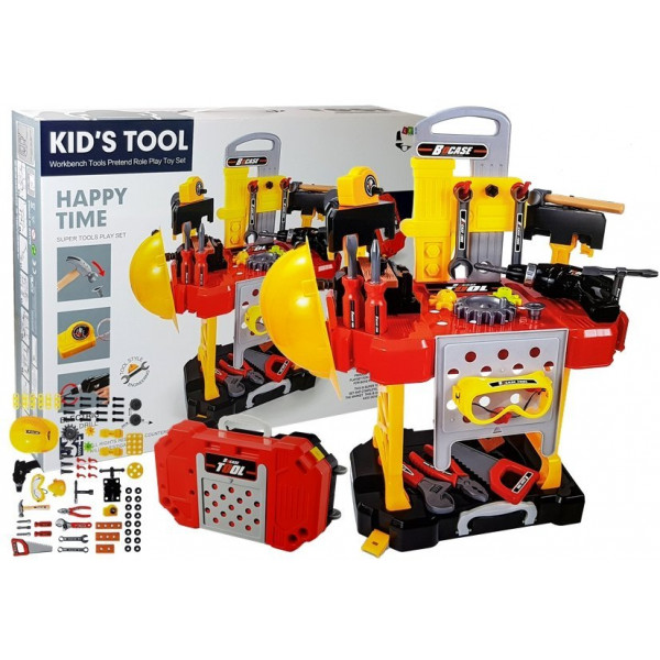 Zestaw Majsterkowicza na baterie 3w1 Walizka Warsztat 85 elementów 56cm