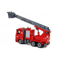 Zestaw DIY Wóz Strażacki 2w1 Wymienne Podnośniki Śrubokręt Dźwięk Efekty Świetlne Kask