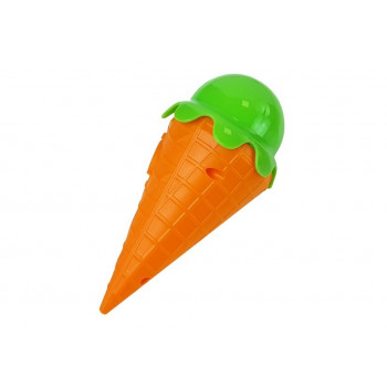 Gra Zręcznościowa Lody w Wafelku Kolorowa Piramidka Ułóż Wieżę Dla Całej Rodziny