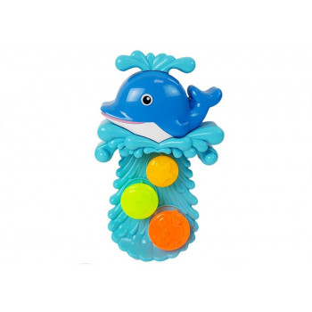 Zestaw do Kąpieli Delfinek Zwierzęta Morskie Plastikowe Wodospad