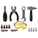 Zestaw Majsterkowicza Wiertarka na Baterie Okulary Ochronne Kask