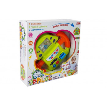 Interaktywny Symulator Lotów Kierownica Efekty Dźwiękowe Świetlne