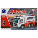 Ambulans Autko na Baterie Światło Dźwięki