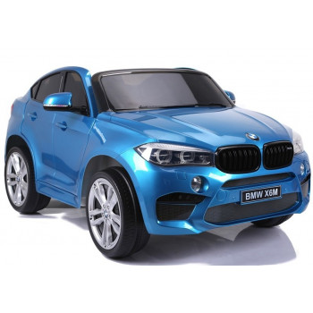 Auto Na Akumulator BMW X6M Niebieskie Lakierowane