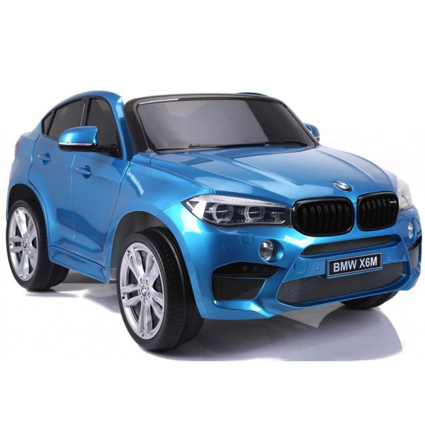 Auto Na Akumulator BMW X6M Niebieskie Lakierowane