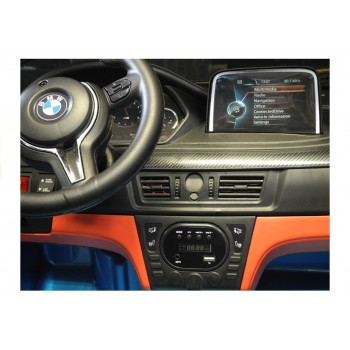 Auto Na Akumulator BMW X6M Niebieskie Lakierowane