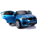 Auto Na Akumulator BMW X6M Niebieskie Lakierowane
