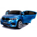 Auto Na Akumulator BMW X6M Niebieskie Lakierowane