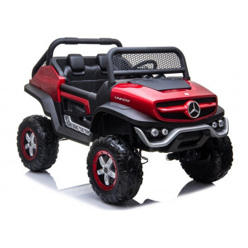Auto na Akumulator Mercedes Unimog Czerwony