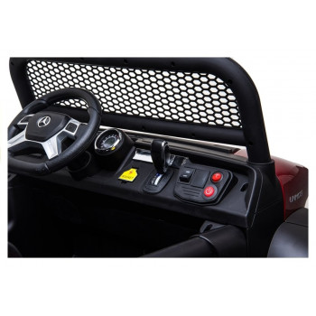 Auto na Akumulator Mercedes Unimog Czerwony