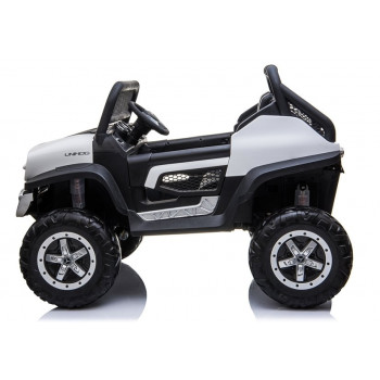 Auto na Akumulator Mercedes Unimog Biały