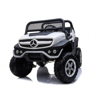 Auto na Akumulator Mercedes Unimog Biały