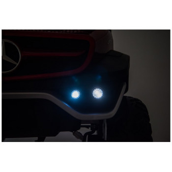 Auto na Akumulator Mercedes Unimog Biały