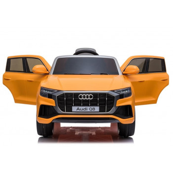 Auto na Akumulator Audi Q8 JJ2066 Żółty Lakierowany