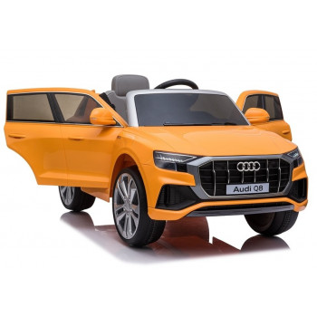 Auto na Akumulator Audi Q8 JJ2066 Żółty Lakierowany