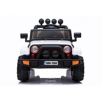 Auto na Akumulator Jeep BRD-7588  Biały 4x4