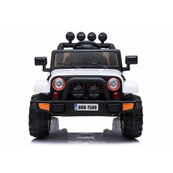 Auto na Akumulator Jeep BRD-7588  Biały 4x4