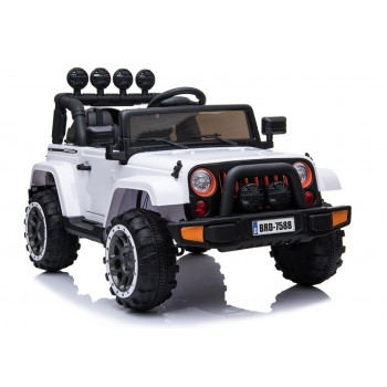 Auto na Akumulator Jeep BRD-7588  Biały 4x4