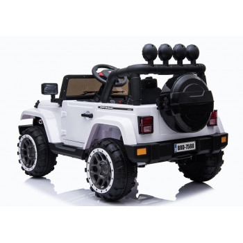 Auto na Akumulator Jeep BRD-7588  Biały 4x4