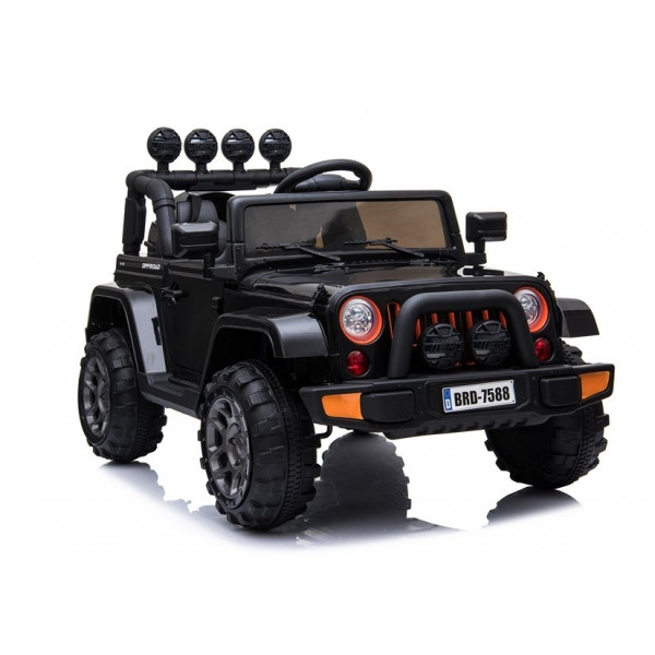 Auto na Akumulator Jeep BRD-7588  Czarny 4x4