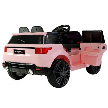 Auto na akumulator HL1638 Różowy