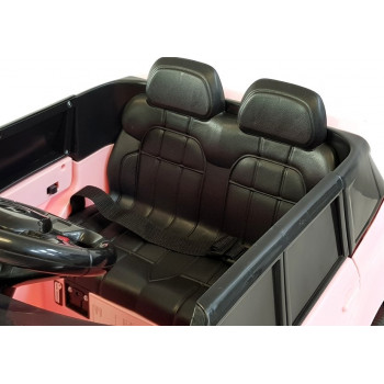 Auto na akumulator HL1638 Różowy