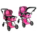 Wózek dla lalek Alice Głęboki, Spacerówka 2w1