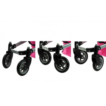 Wózek dla lalek Alice Głęboki, Spacerówka 2w1