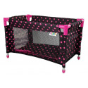 Łóżko dla Lalek Alice Czarno-Różowe