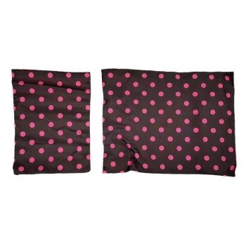 Łóżko dla Lalek Alice Czarno-Różowe