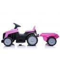 Traktor z Przyczepą na Akumulator TR1908T Różowy