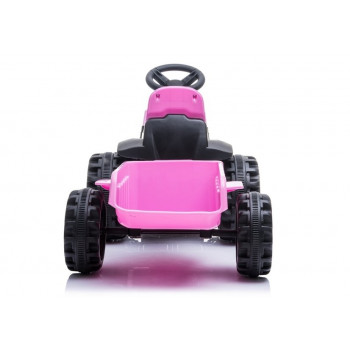 Traktor z Przyczepą na Akumulator TR1908T Różowy