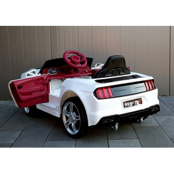 Auto na Akumulator BBH-718A Białe