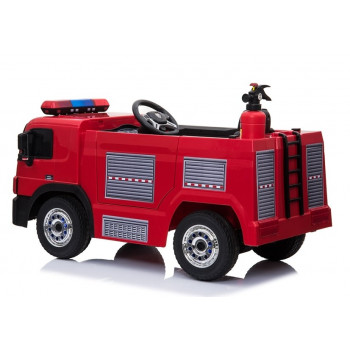 Pojazd Na Akumulator Wóz Strażacki Czerwony