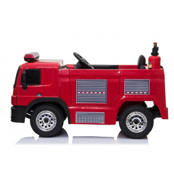 Pojazd Na Akumulator Wóz Strażacki Czerwony