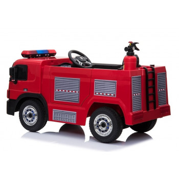 Pojazd Na Akumulator Wóz Strażacki Czerwony