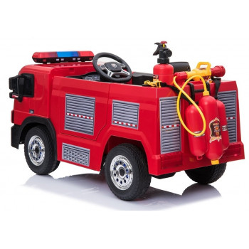 Pojazd Na Akumulator Wóz Strażacki Czerwony