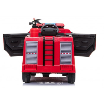 Pojazd Na Akumulator Wóz Strażacki Czerwony