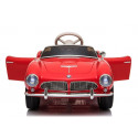 Auto na Akumulator BMW Retro Czerwone Lakierowane