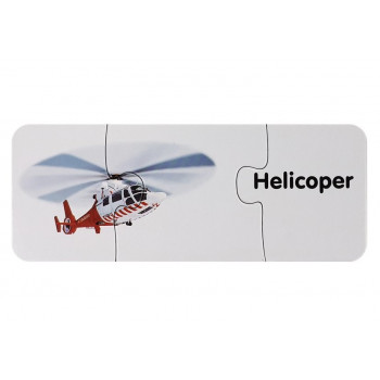 Puzzle Edukacyjne Układanka Transport 10 Połączeń