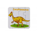 Puzzle Edukacyjne Dinozaury Angielski 10 Połączeń