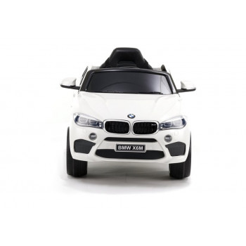 Auto na Akumulator BMW X6 Białe Skóra, EVA