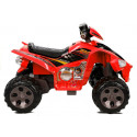 Quad na Akumulator Duże Koła Czerwony