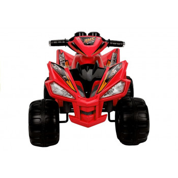 Quad na Akumulator Duże Koła Czerwony