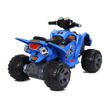 Quad na akumulator Duże Koła Niebieski