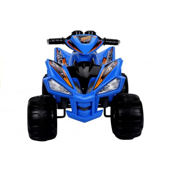 Quad na akumulator Duże Koła Niebieski