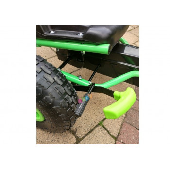 Gokart Zielony A-15 Pompowane Koła